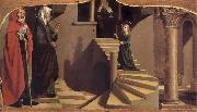Nicolas Dipre The Presentacion of the Virgin in the temple oil painting
